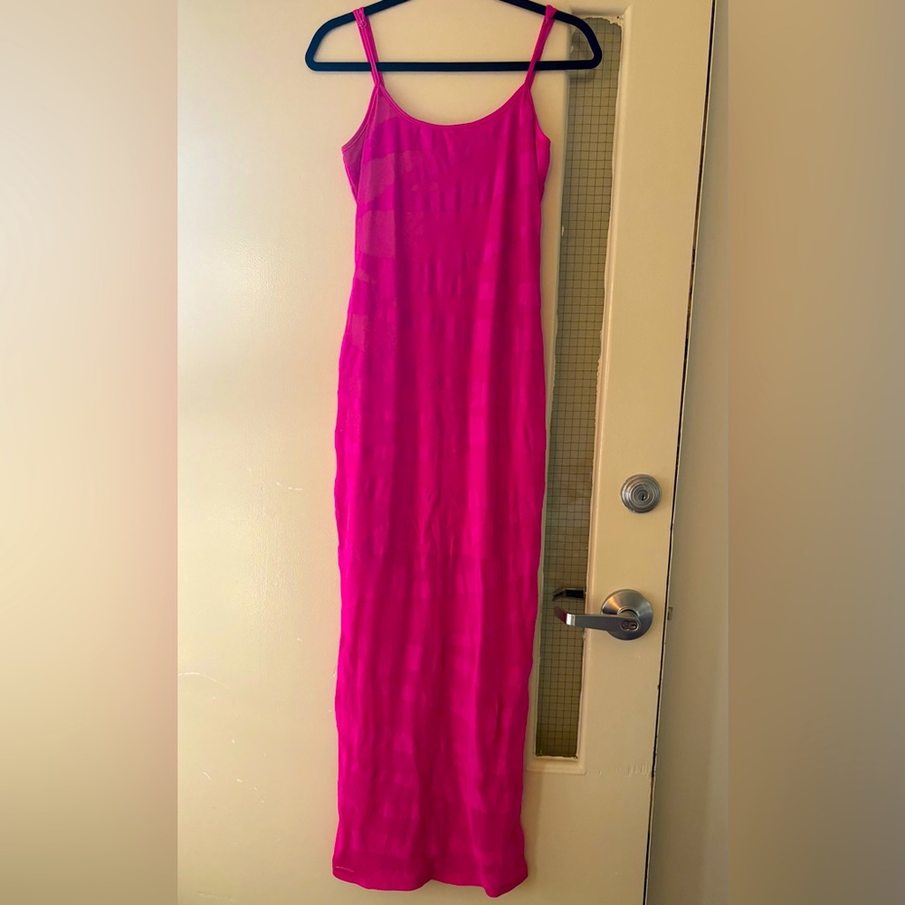 EUC SHEIN SXY Graphic Print Backless Cami Dress